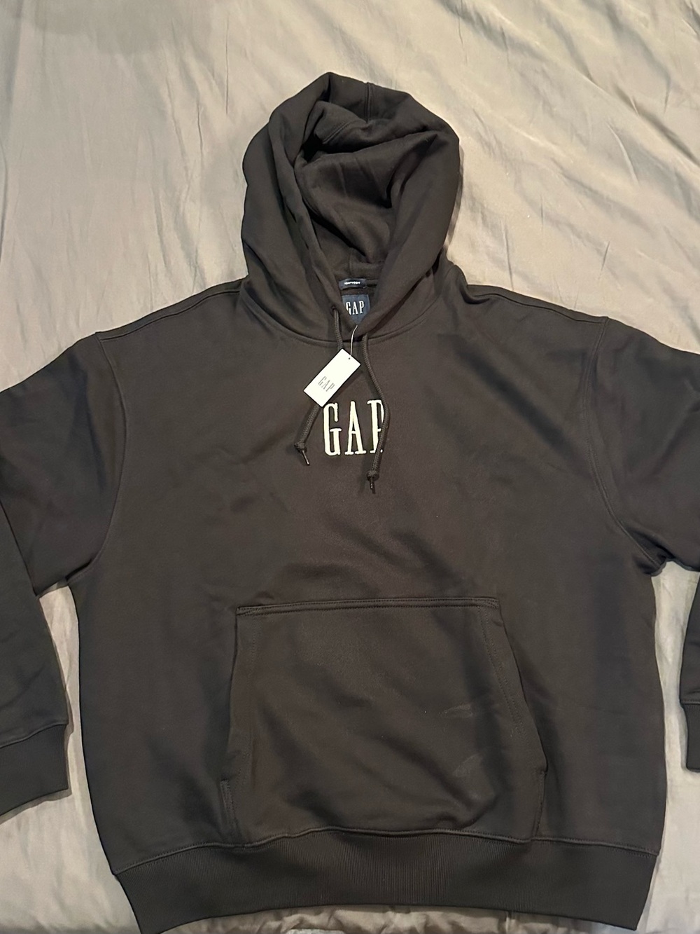 GAP Adult Heavyweight Oversized Logo Hoodie